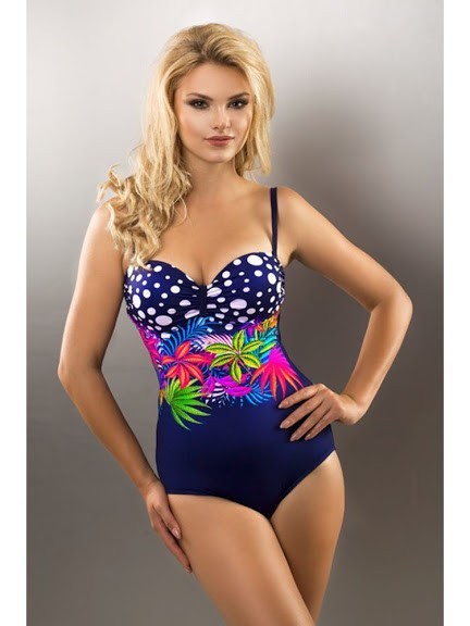 

Купальник слитный Verano 988 XXL синий