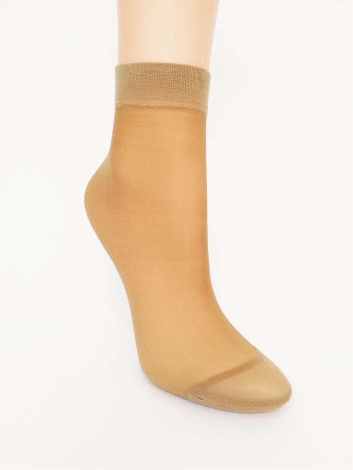 

Носочек женский Лайкра Гладь Lady Sabina 20 Den Visone 10 пар SOX20LGVIS