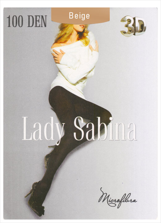 

Колготки Lady Sabina 100 Den 3D size 4-XL (Extra Large) Tabaco LS1003D4TAB