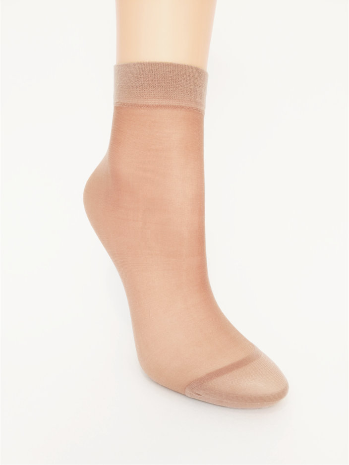 

Носочек женский Лайкра Гладь Lady Sabina 20 Den Natural 10 пар SOX20LGNAT