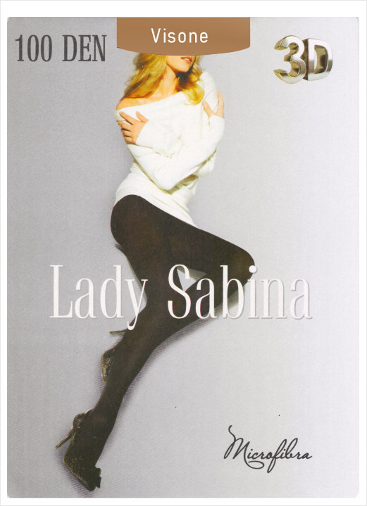 

Колготки Lady Sabina 100 Den 3D size 3-L Visone LS1003D3VIS