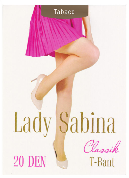 

Колготки Lady Sabina 20 Den T-Bant size 4-XL (Extra Large) Nero LS20TB4NER