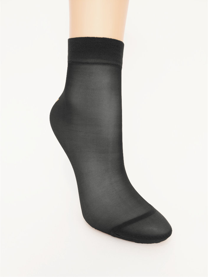 

Носочек женский Лайкра Гладь Lady Sabina 20 Den Nero 10 пар SOX20LGNER