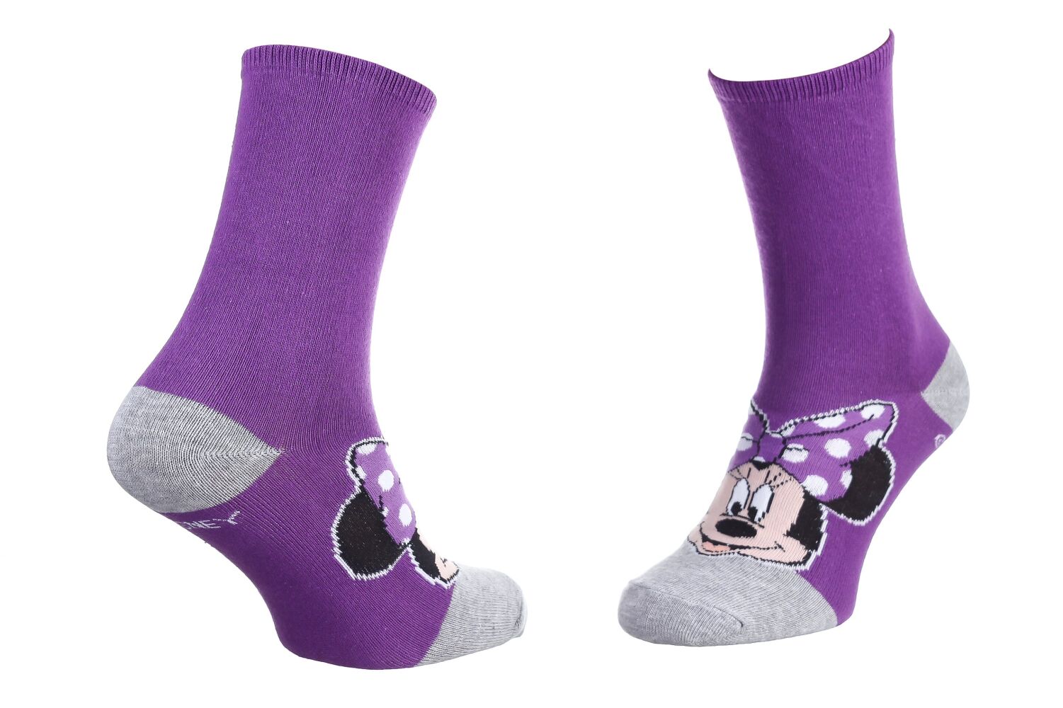 

Носки Disney Minnie Head Minnie  (13893120-6) purple, Носки Disney Minnie Head Minnie 36-41 (13893120-6) purple