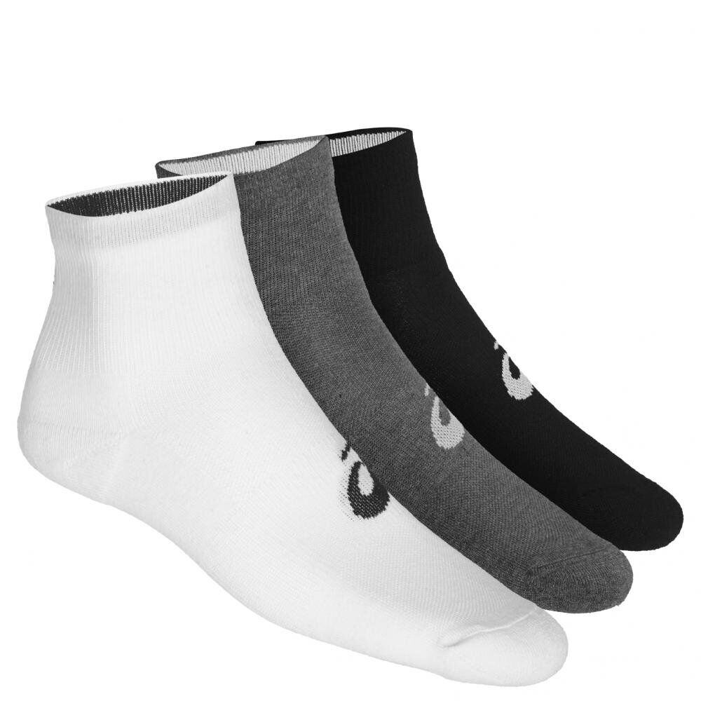 

Носки Asics Quarter Sock  3 пары (155205-0701) white/gray/black, Носки Asics Quarter Sock 43-46 3 пары (155205-0701) white/gray/black