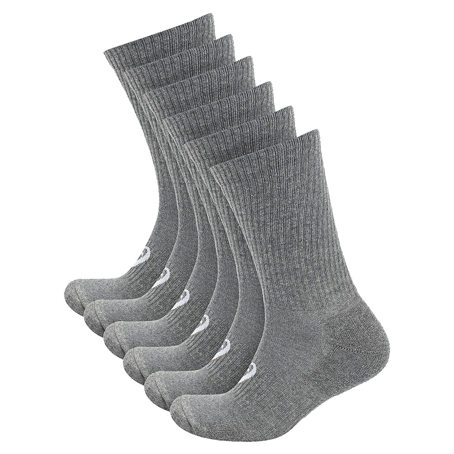 

Носки Asics Crew Sock 43-46 6 пар (141802-022) gray