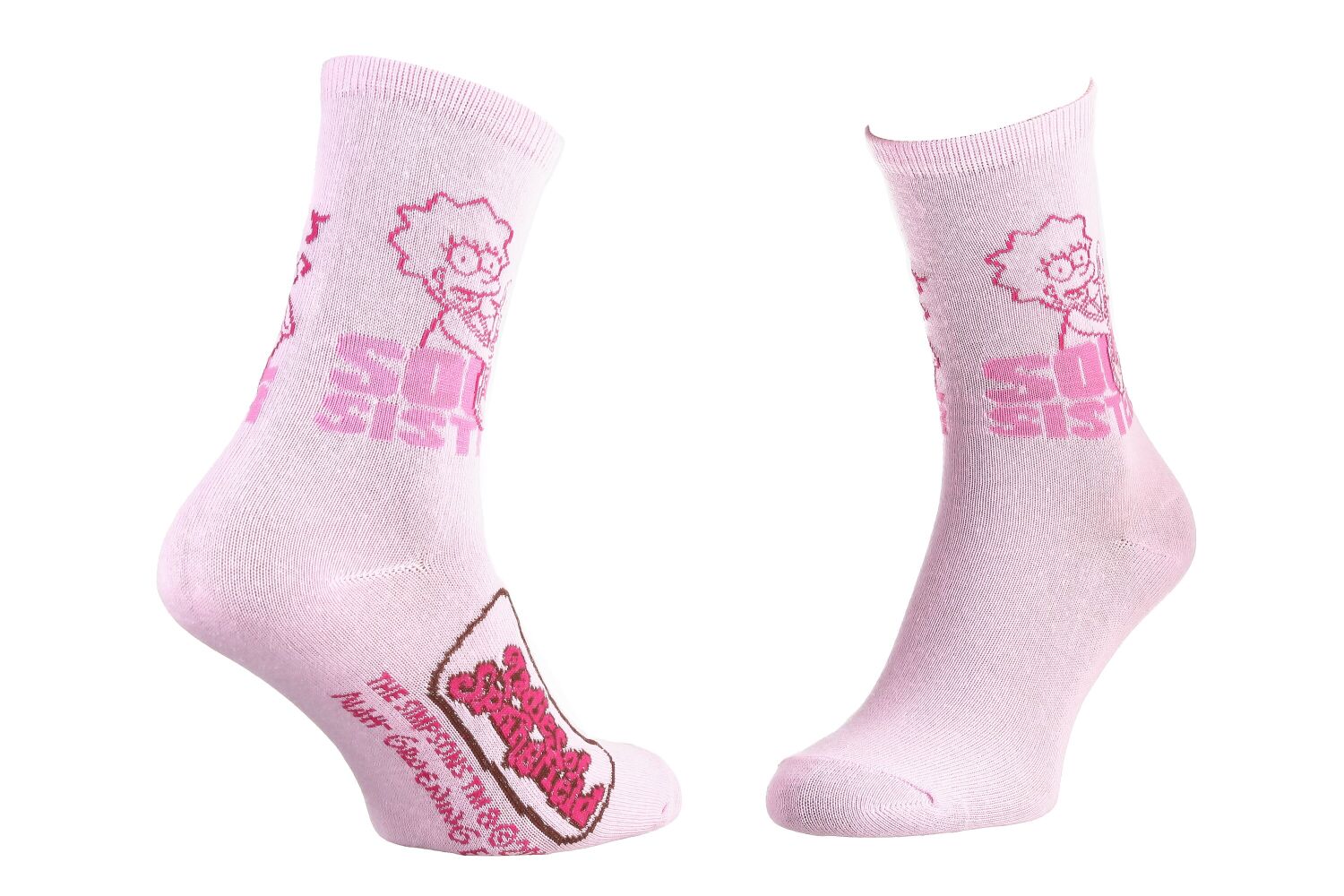 

Носки The Simpsons Lisa Soul Sister  (13057681-6) light pink, Носки The Simpsons Lisa Soul Sister 35-41 (13057681-6) light pink