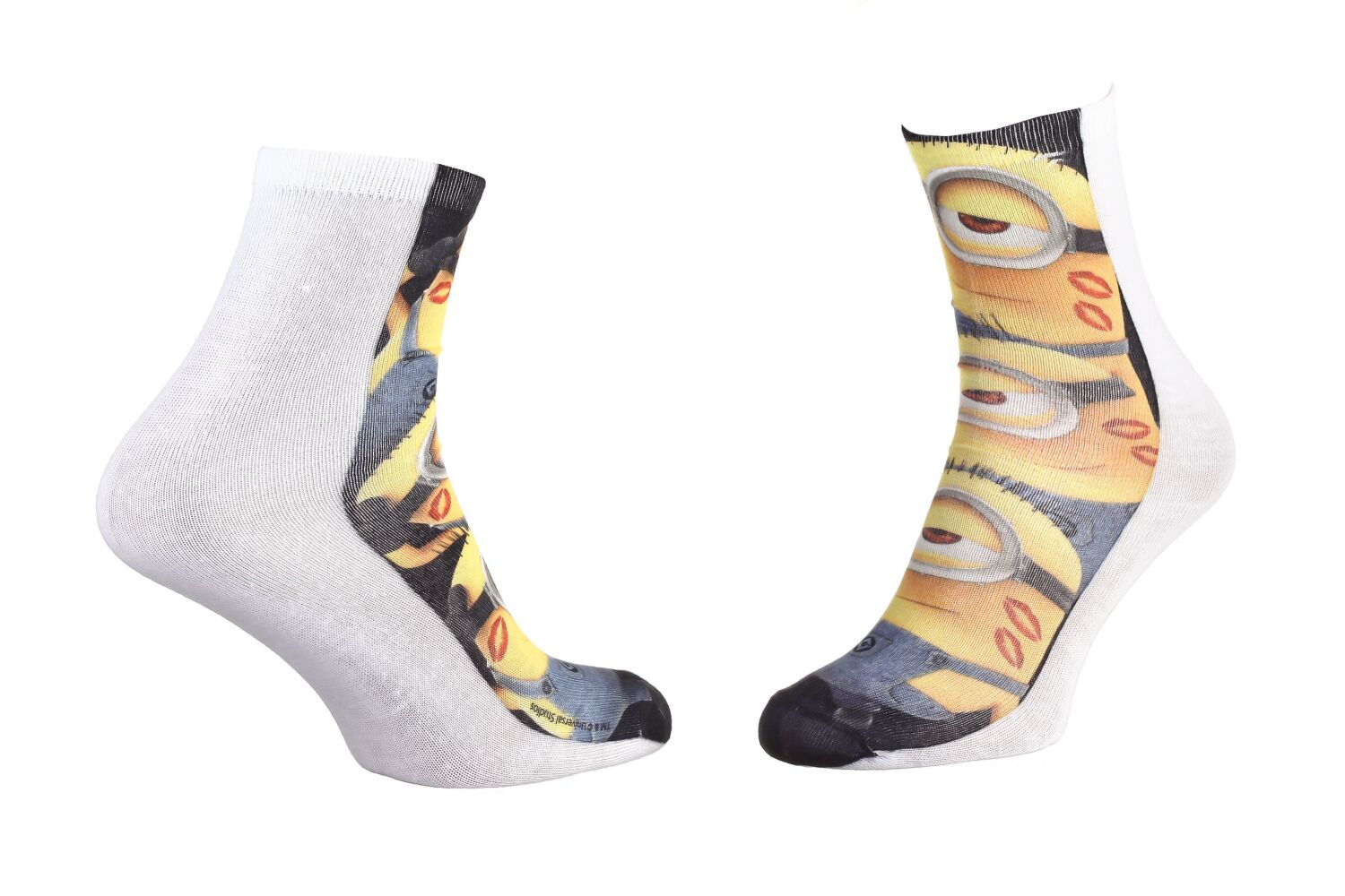 

Носки Minions Minion + Trace Rouge A Levre  (17890635-2) black, Носки Minions Minion + Trace Rouge A Levre 36-41 (17890635-2) black