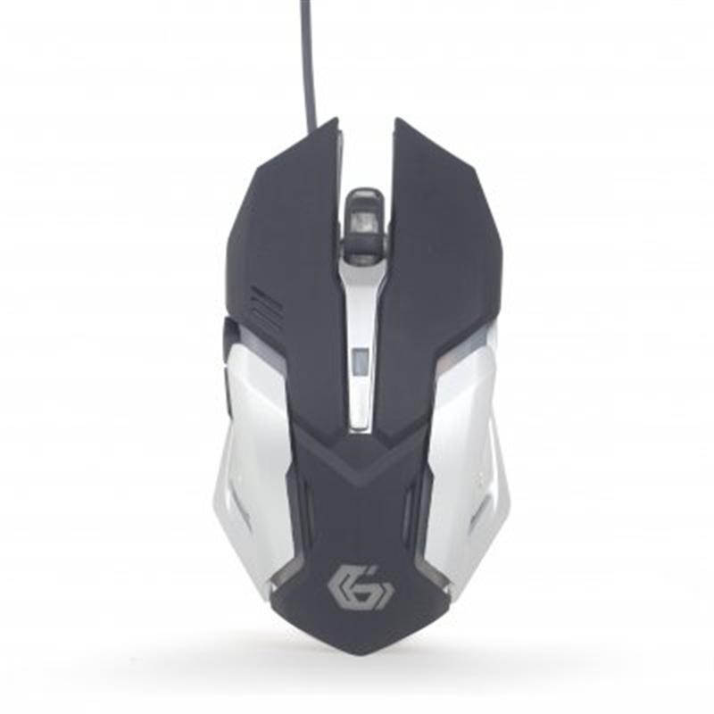 

Мышь Gembird MUSG-07 Black, Silver USB