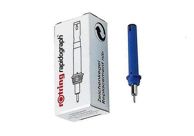 

Передняя часть Rotring для Rapidograph 0.18 мм синий (S0219110)