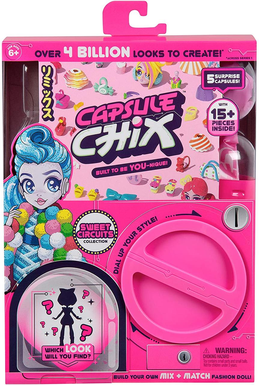 

Кукольный набор Moose Capsule chix Сладкая мода сюрприз (59200)