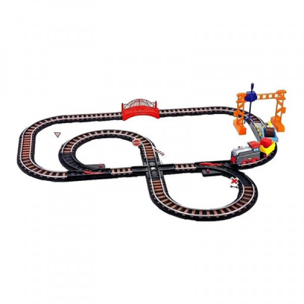 

Железная дорога 95х80 см Funny toys С мостом и знаками