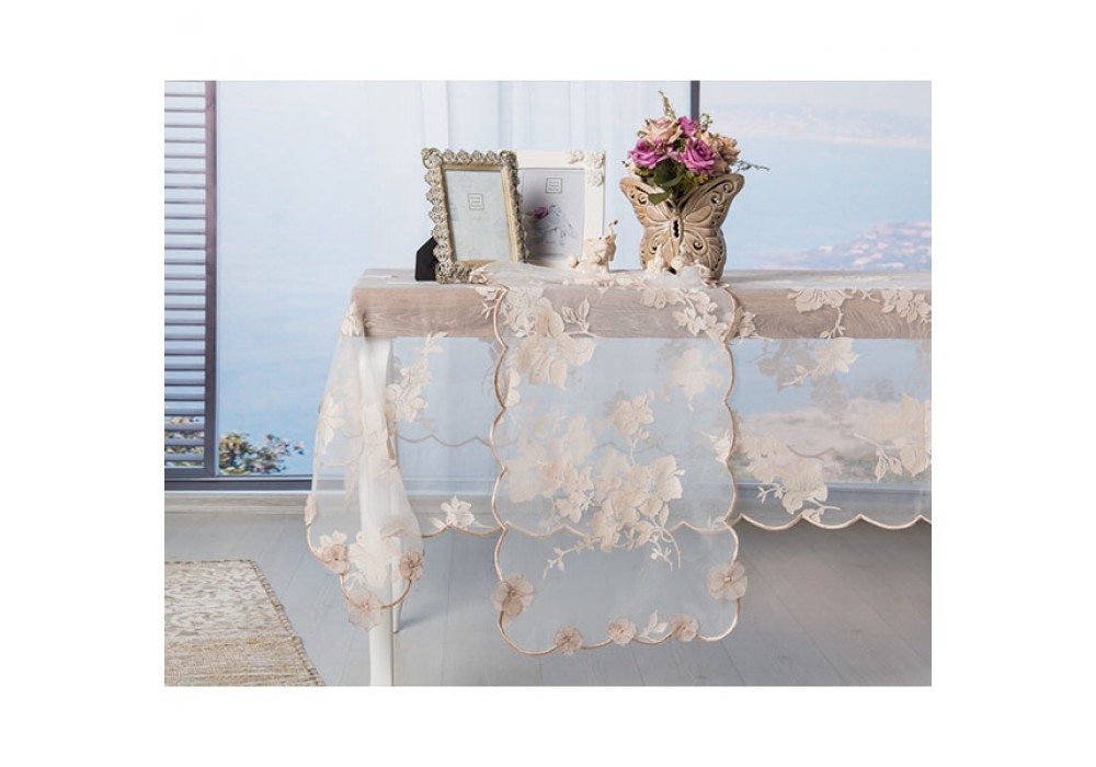

Скатерть Home Sweet Home Lucila 160X240 см Бежевая (662) (662)