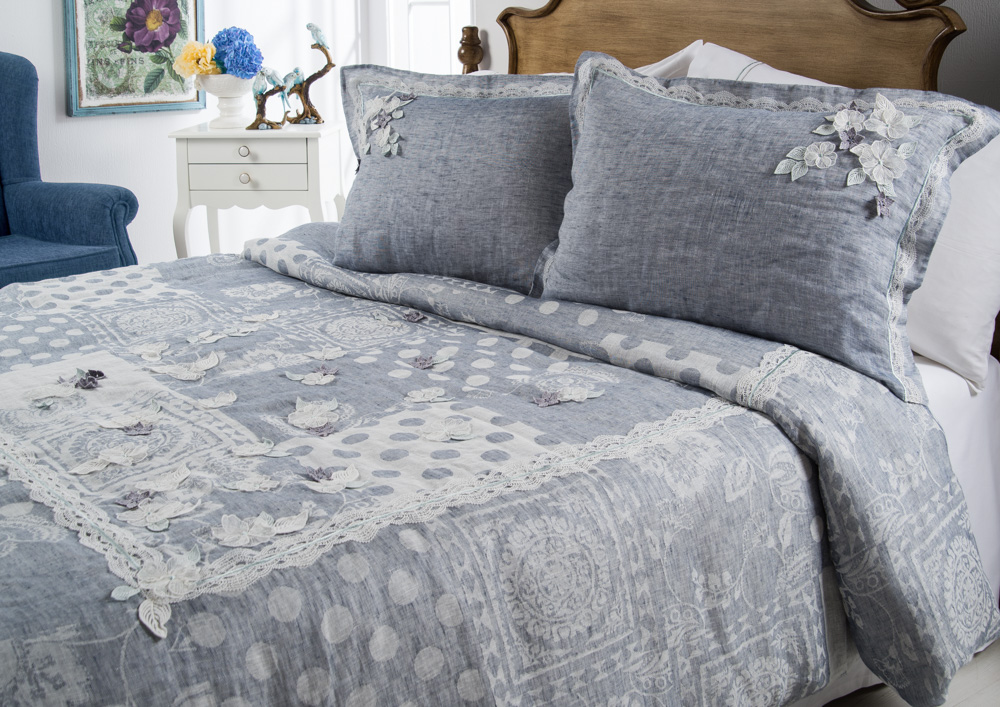 

Постельное белье Home Sweet Home Shelly Евро Хлопок + Лён (0806) (0806)