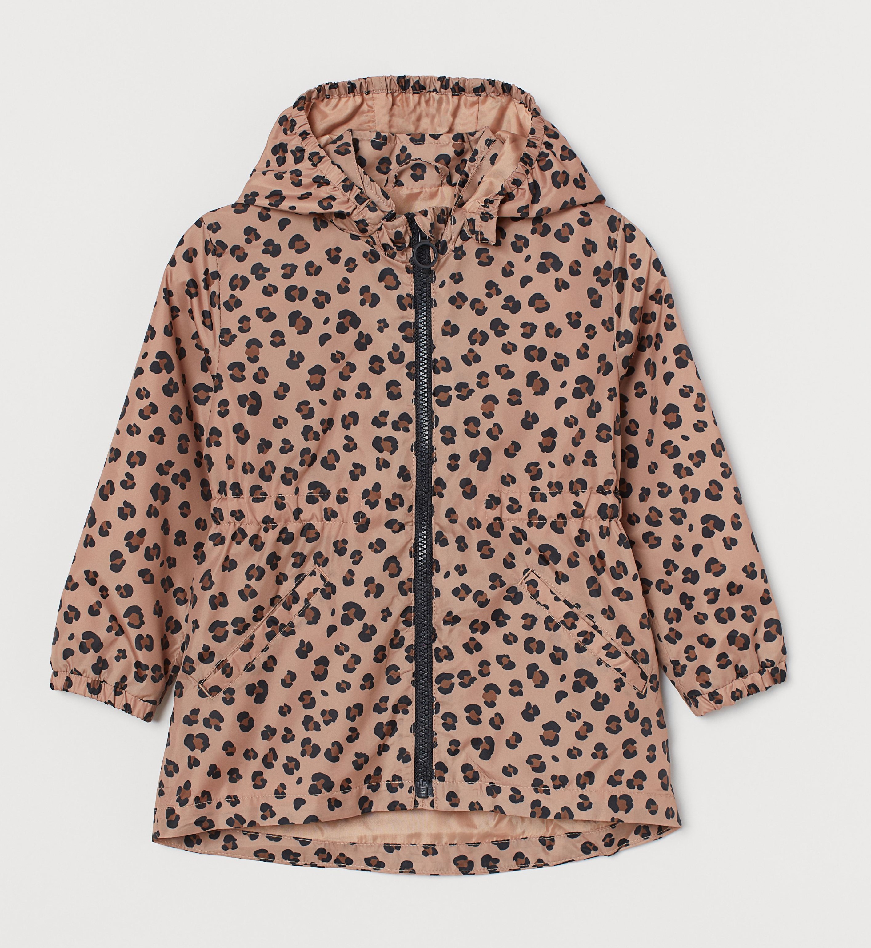 

Ветровка для девочки H&M леопардовая коричневая 110