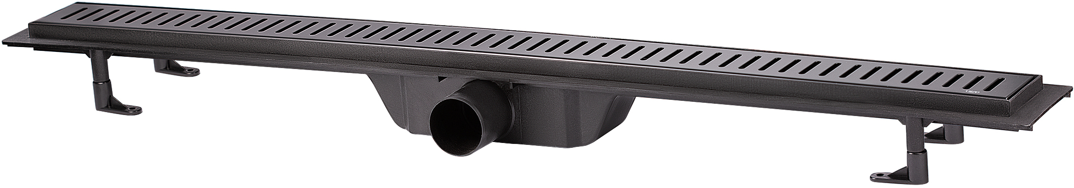 

Трап линейный QTAP Dry FF304-900MBLA с нержавеющей решеткой 900х73 мм (8590049349212)