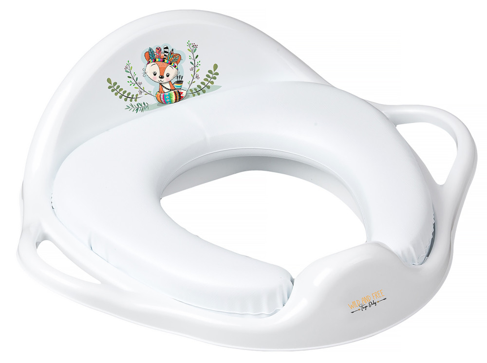 

Накладка на унітаз Tega Wild & Free Little Fox DZ-020 м'яка 103 white