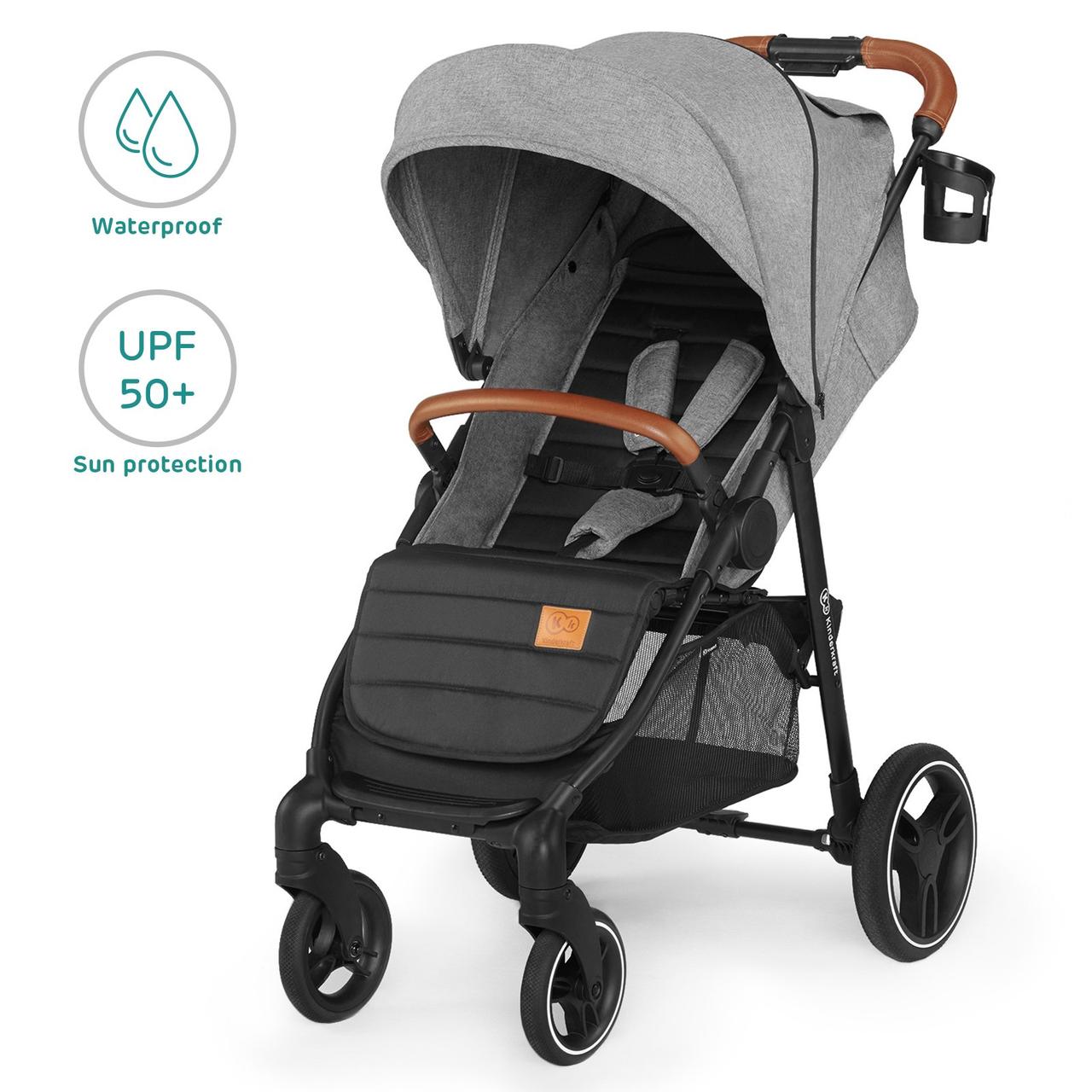 

Коляска для прогулянок Kinderkraft Grande LX Gray (KKWGRANGRY00LX)