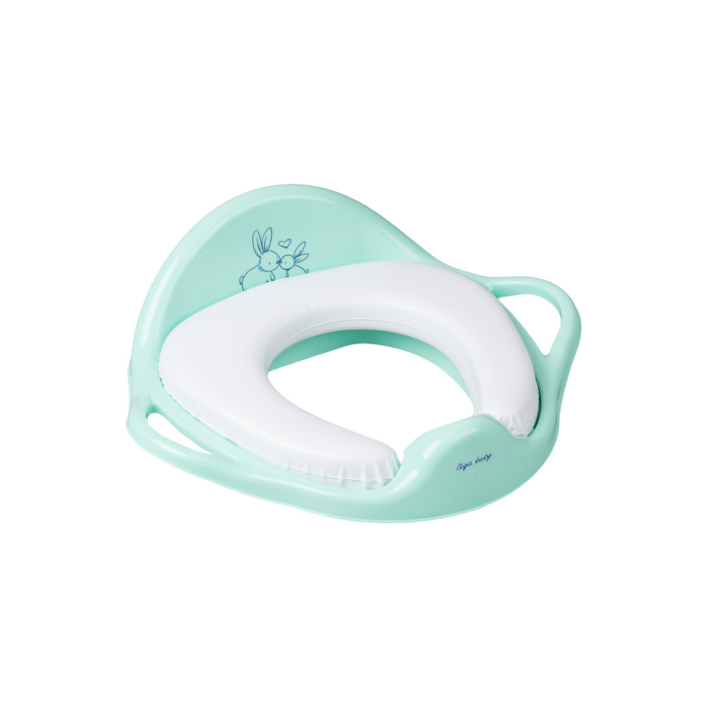 

Накладка на унітаз Tega Little Bunnies KR-020 Soft м'яка 105 light green