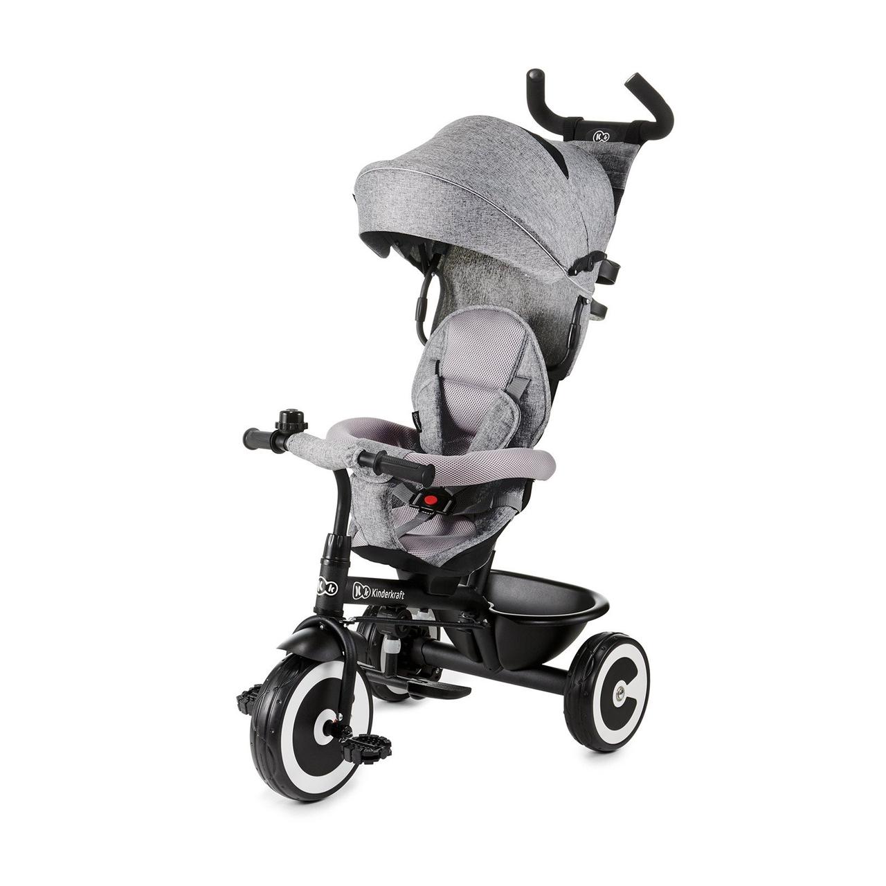 

Триколісний велосипед KinderKraft Aston Grey (KKRASTOGRY0000)