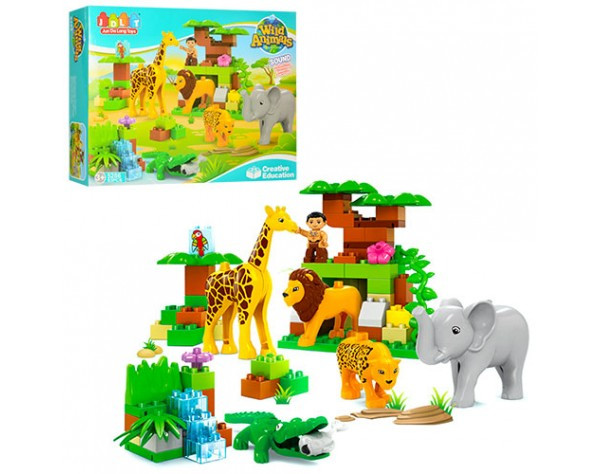 

Крупный конструктор "Зоопарк" JDLT для детей на 83 детали (RT5286)