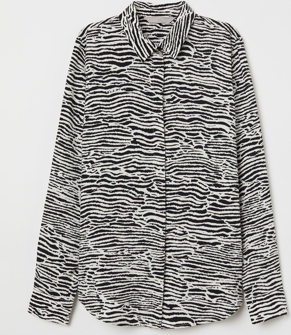 

Блузка H&M 06956329 36 Черная