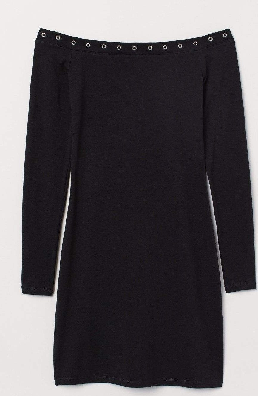 

Платье H&M Divided 07408329 M Черное