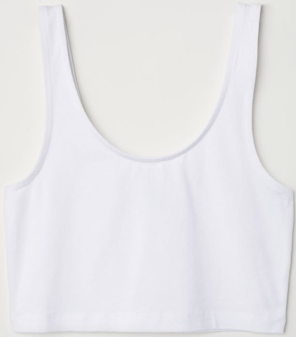 

Топ H&M Divided 06704350 M Белый