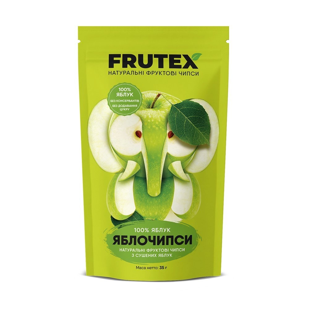 Фруктовые чипсы Яблочипсы Frutex 35г х 2 шт. – купить в Украине ...