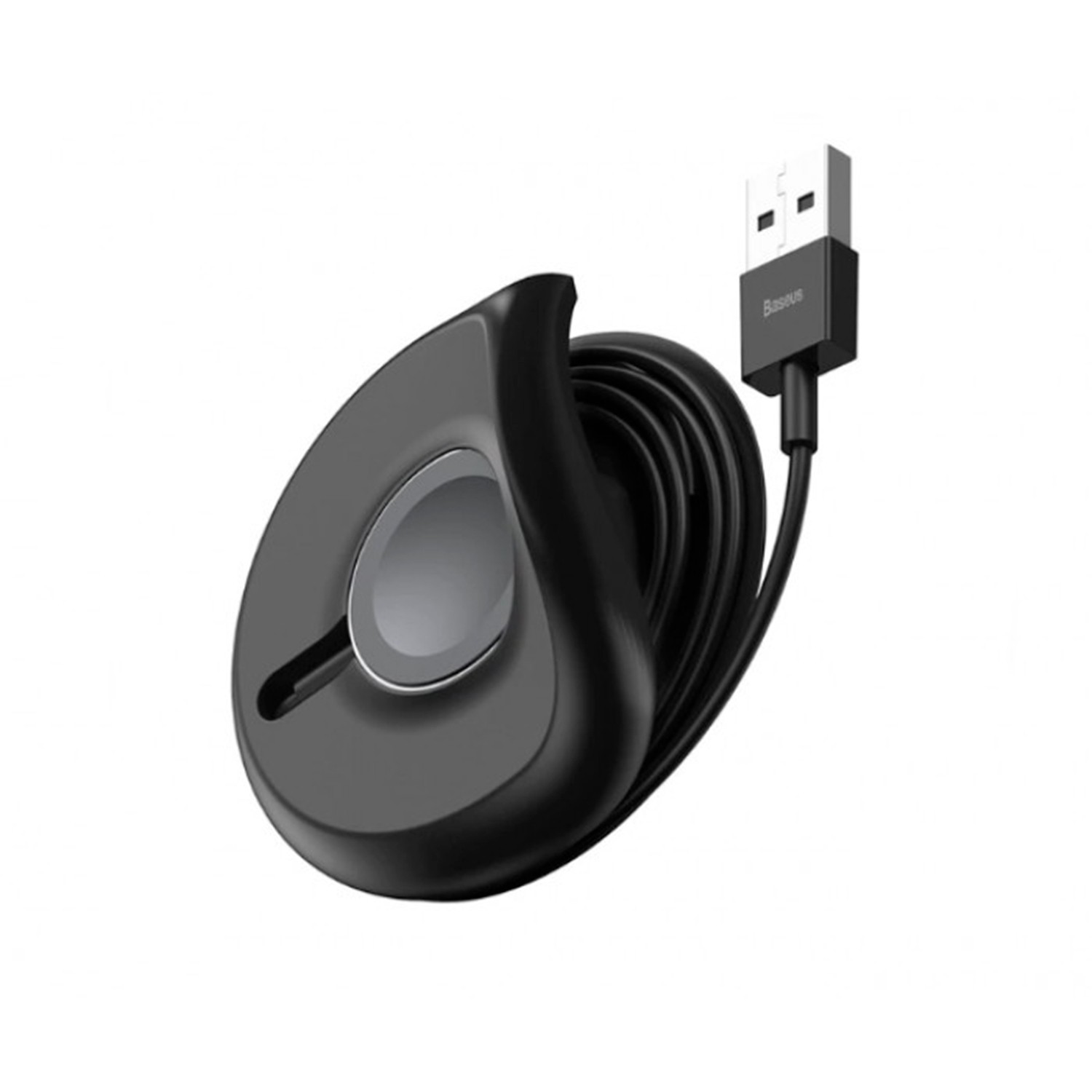 

Беспроводное зарядное устройство Baseus YOYO Wireless Charger for iW（with 1M Cable）Black