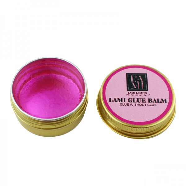 Клей для ламинирования ресниц Без клея Lami Glue Balm розовый 20 мл ...
