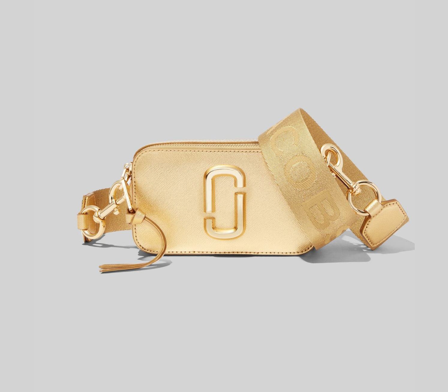 

Сумка Marc Jacobs The Snapshot DTM Metallic Gold
