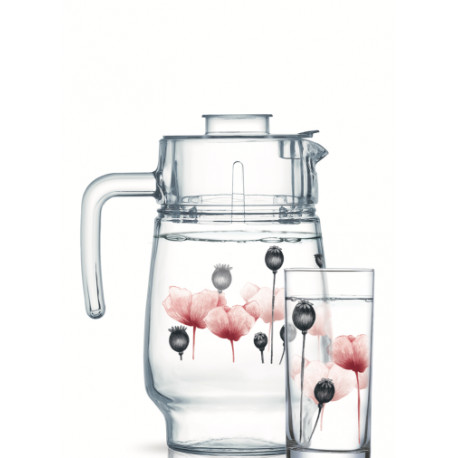 

Набір Luminarc ANGELIQUE RED, 7 предметів LM-P6285