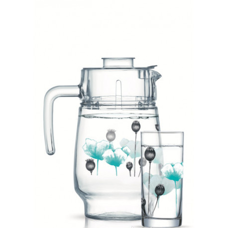 

Набір Luminarc Angelique TURQUOISE, 7 предметів LM-P6286
