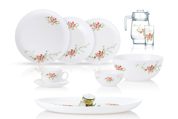 

Сервіз Luminarc Florenza White 46 предметів LM-N7998