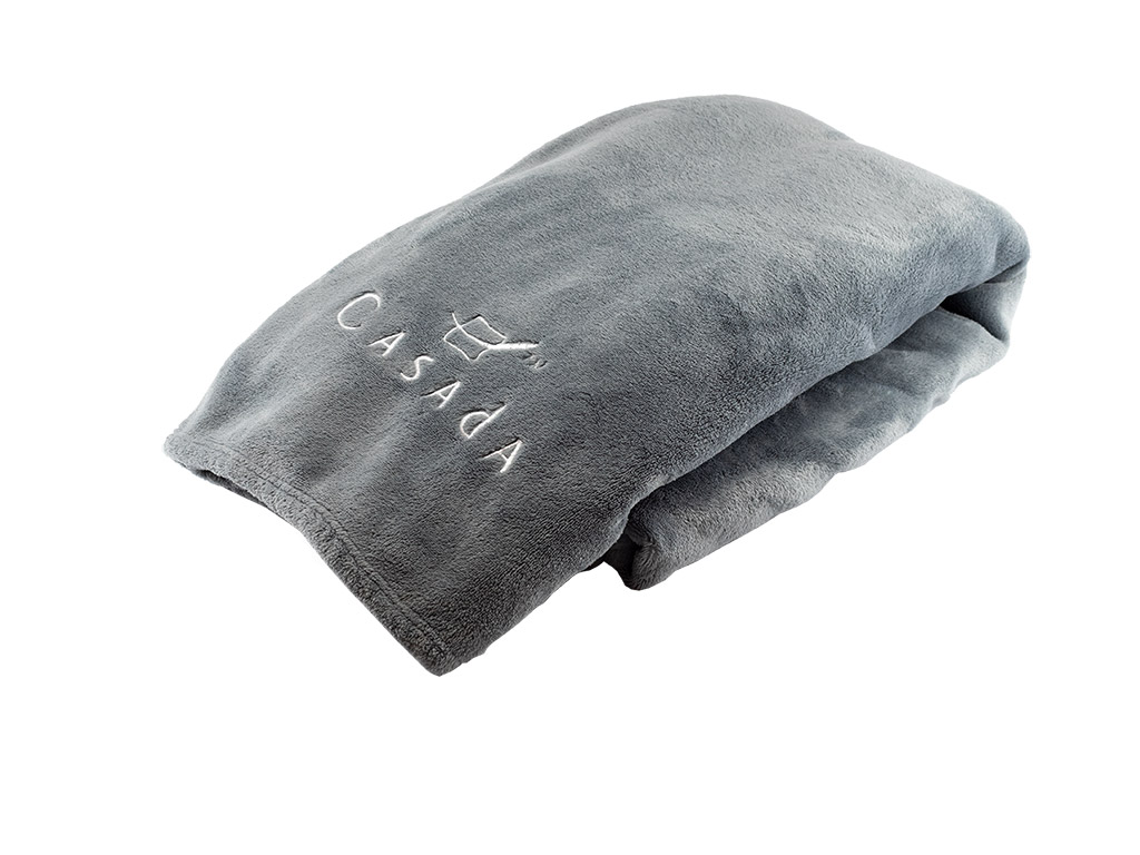 

Плед Casada из микрофибры Grey