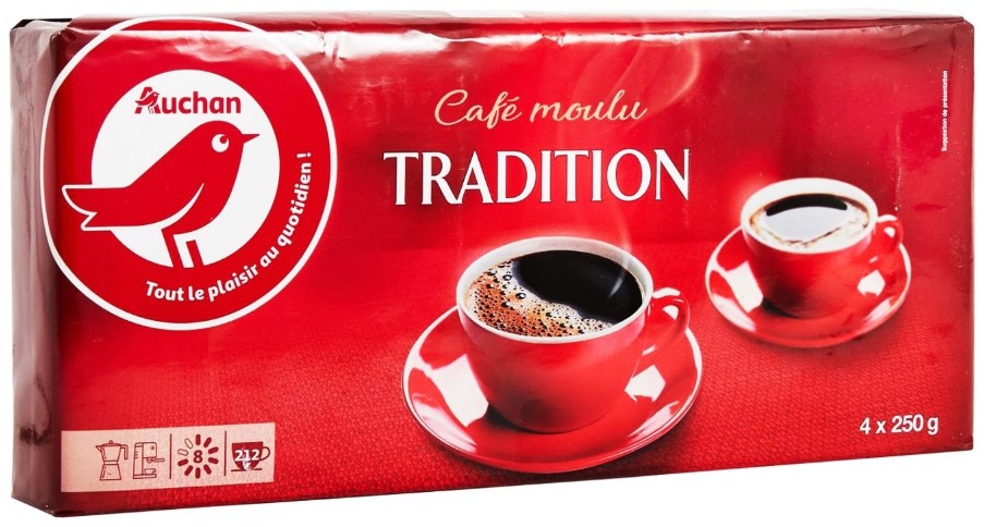 Auchan - Café moulu l'espresso italiano classico 250g