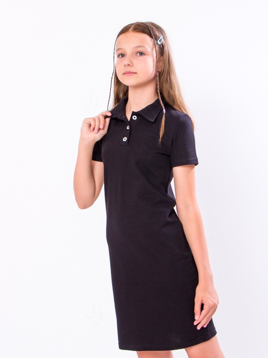 Акція на Підліткова літня сукня для дівчинки Носи своє 6211-091 140 см Чорна (p-10980-119183) від Rozetka