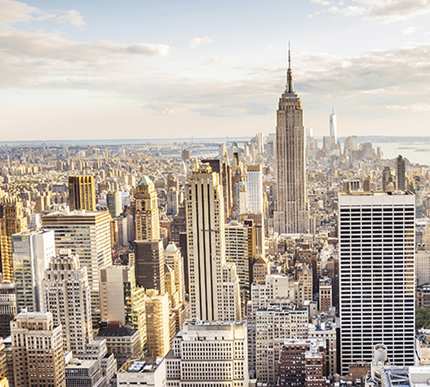 

Фотообои бумажные DeCors Утро в Нью Йорке 300x270 см 3 сегмента (121040)