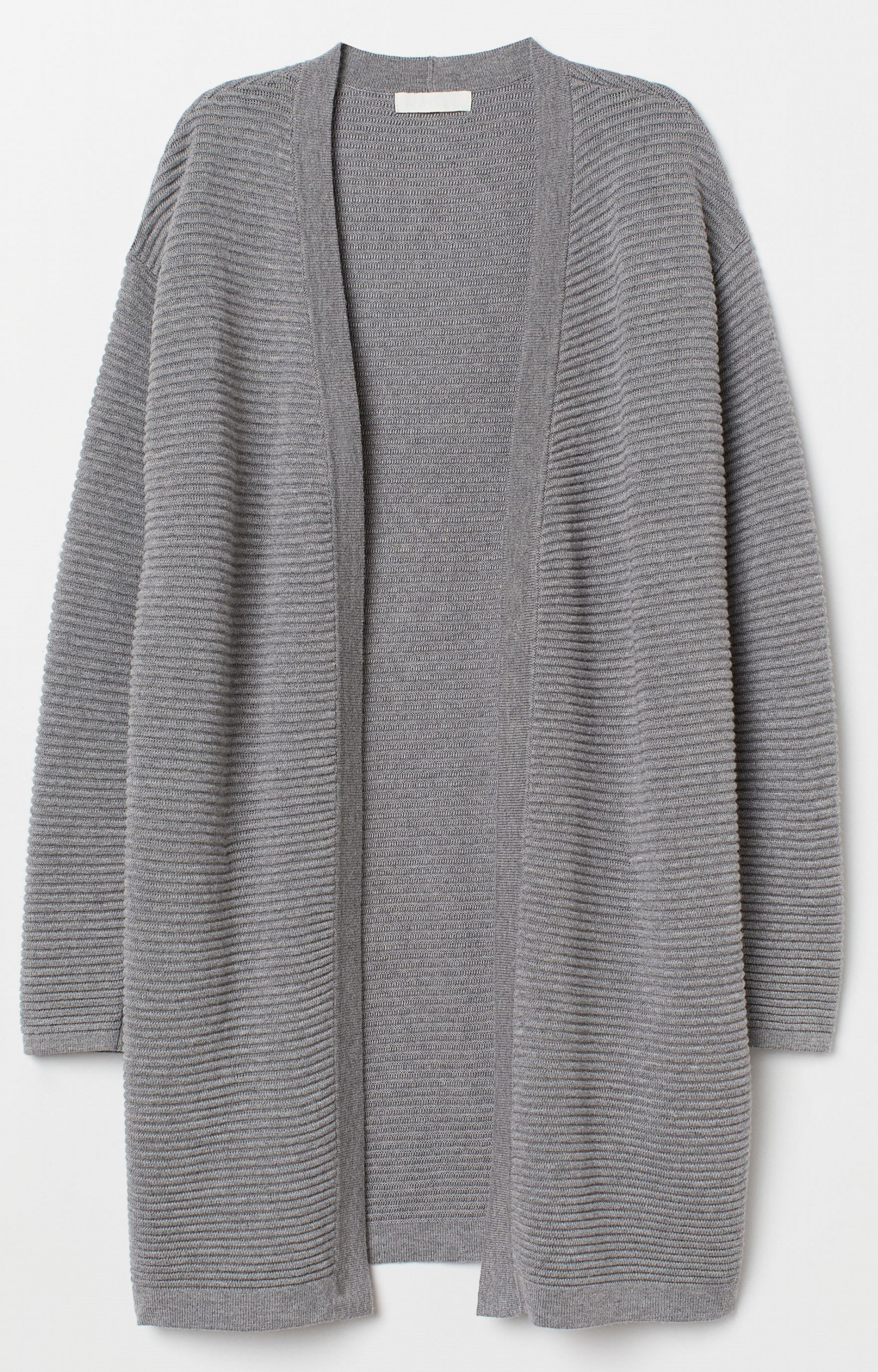 

Кардиган H&M 6842108 S Серый меланж