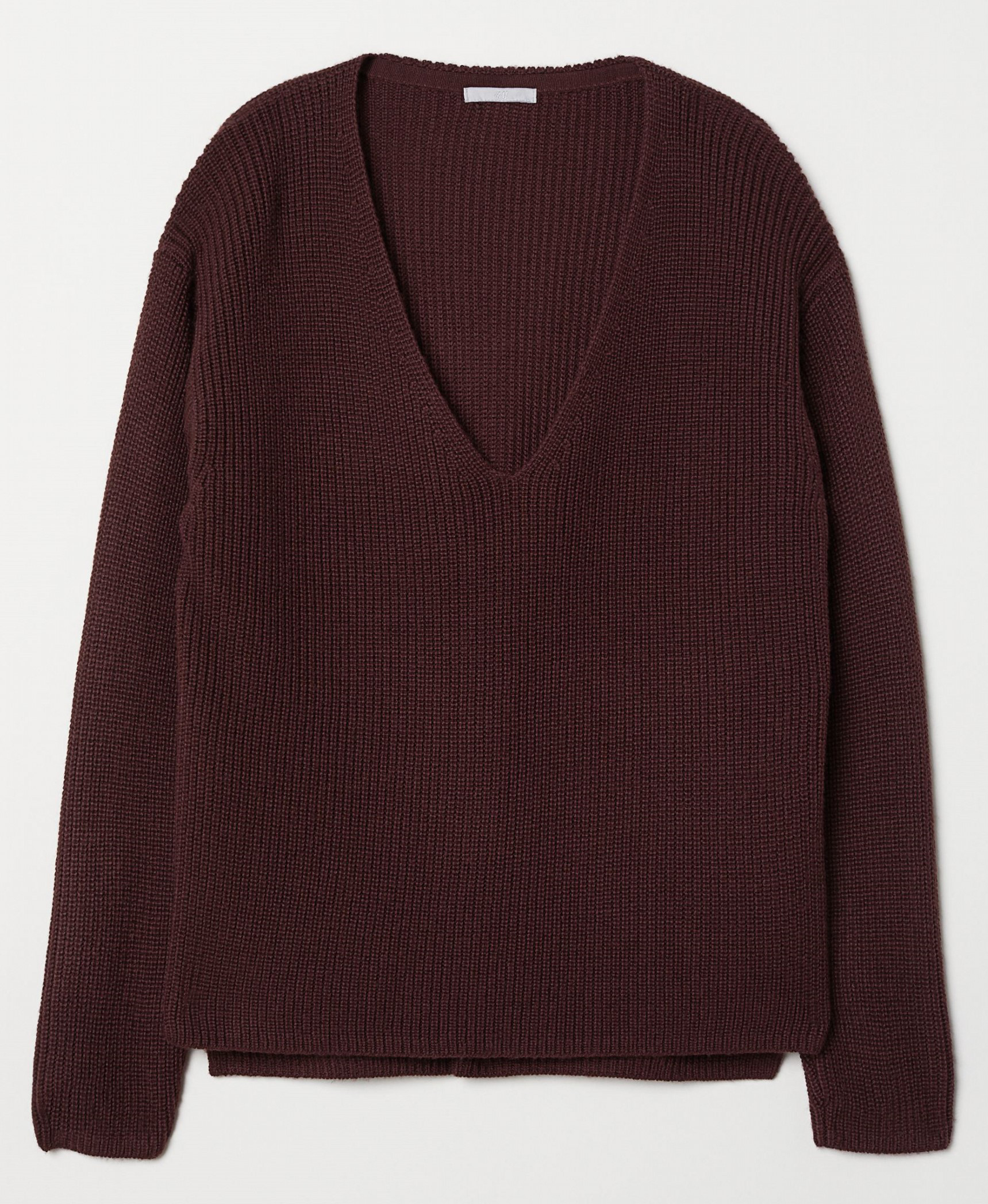 

Пуловер H&M 5688648  Бордовый, Пуловер H&M 5688648 XS Бордовый