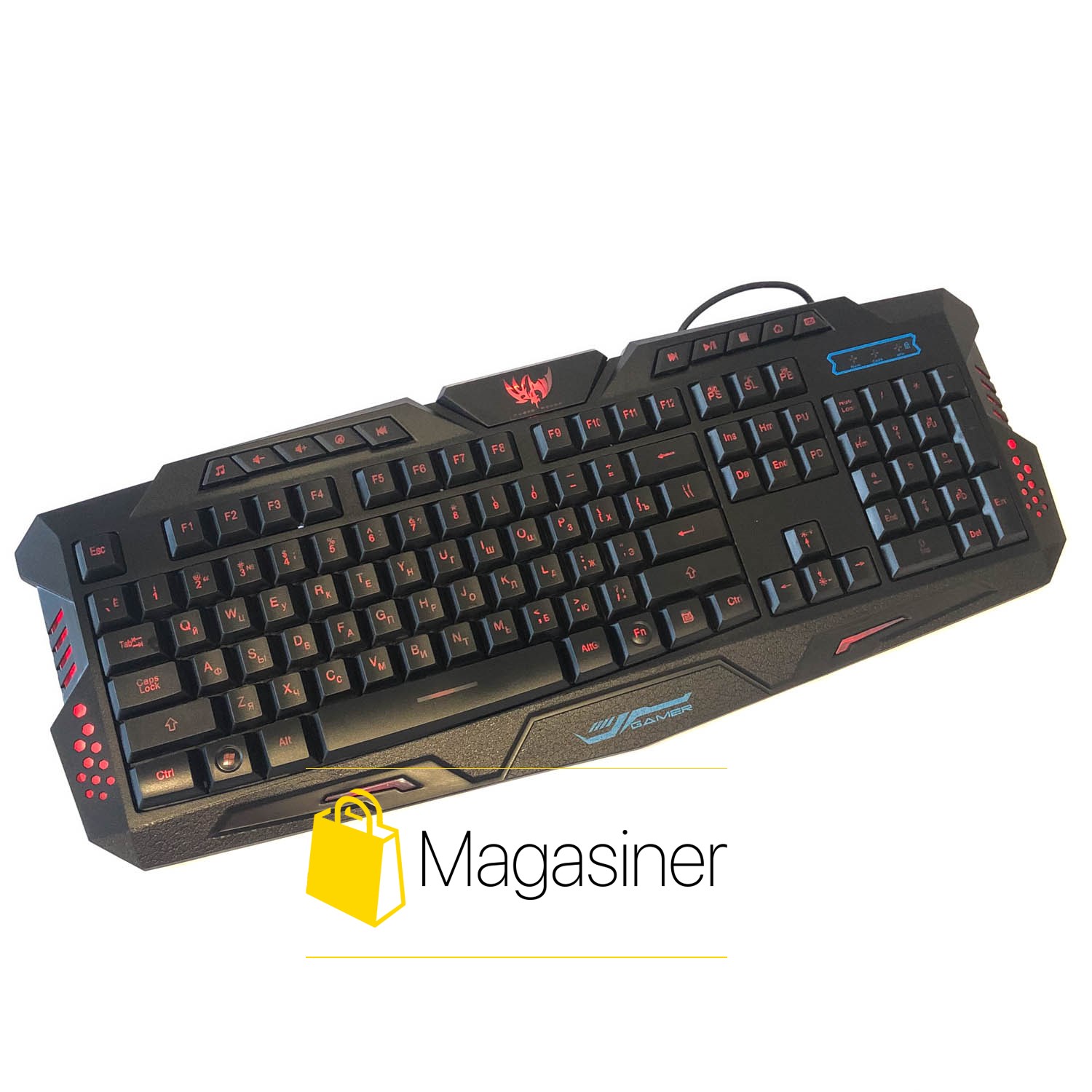 

Игровая клавиатура с подсветкой Atlanfa Wired Tricolor M200 (151)