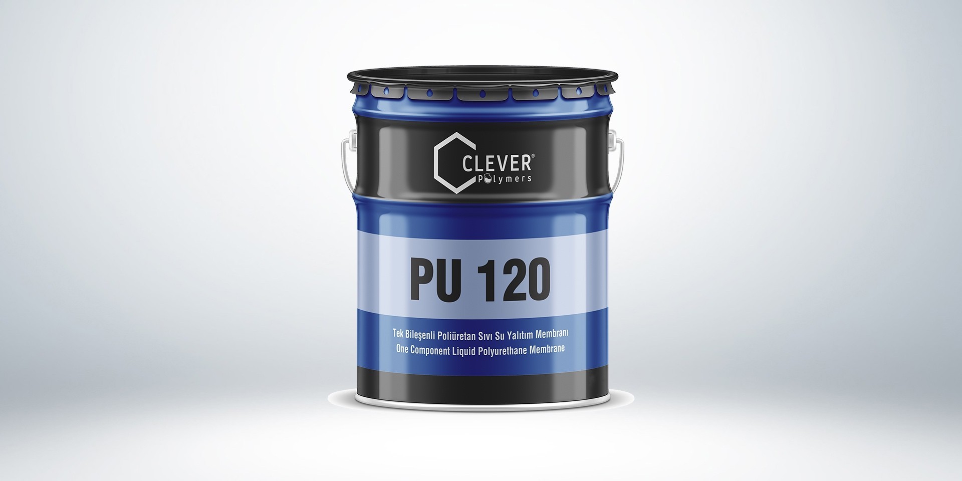 

Однокомпонентная полиуретановая гидроизоляция Clever Polymers PU BASE 120 серая 5 кг.