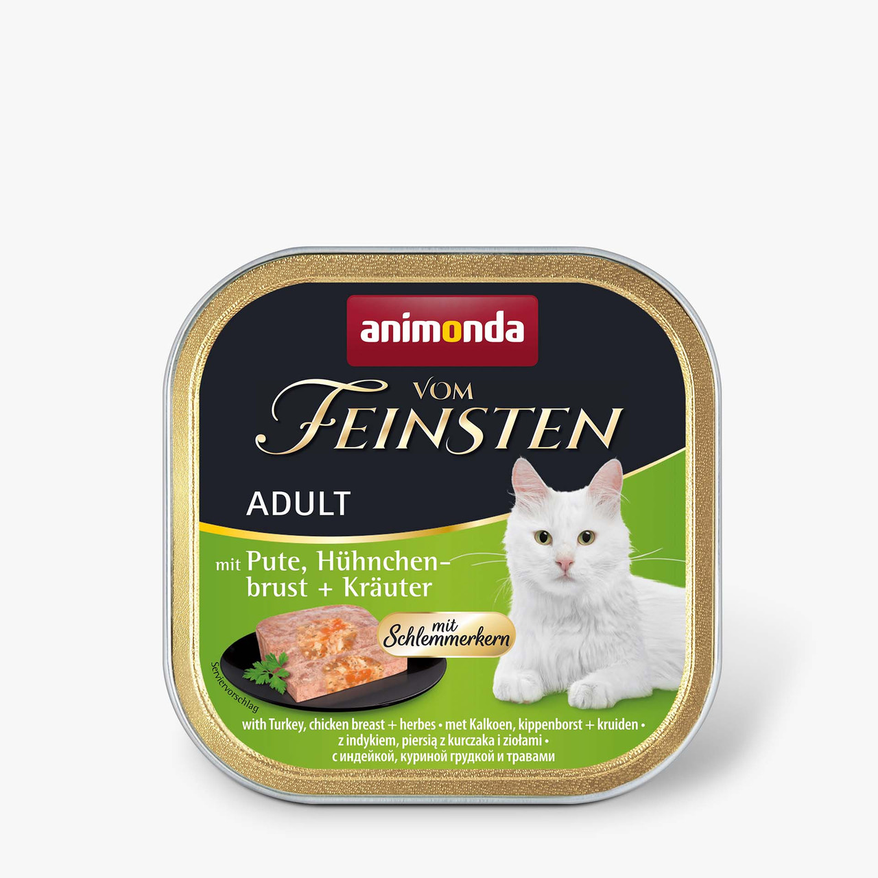Влажный корм для кошек Animonda Vom Feinsten Adult Turkey, Chicken ...