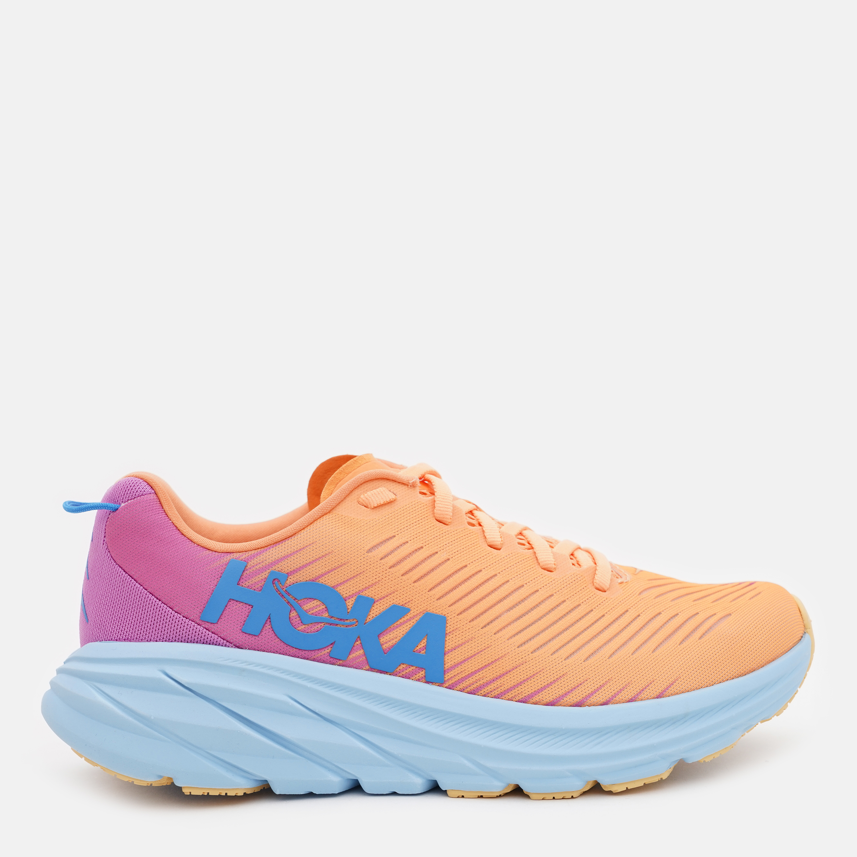 Акція на Жіночі кросівки для бігу HOKA ONE ONE Rincon 3 1119396 38.5 (7US) 24 см Помаранчеві від Rozetka