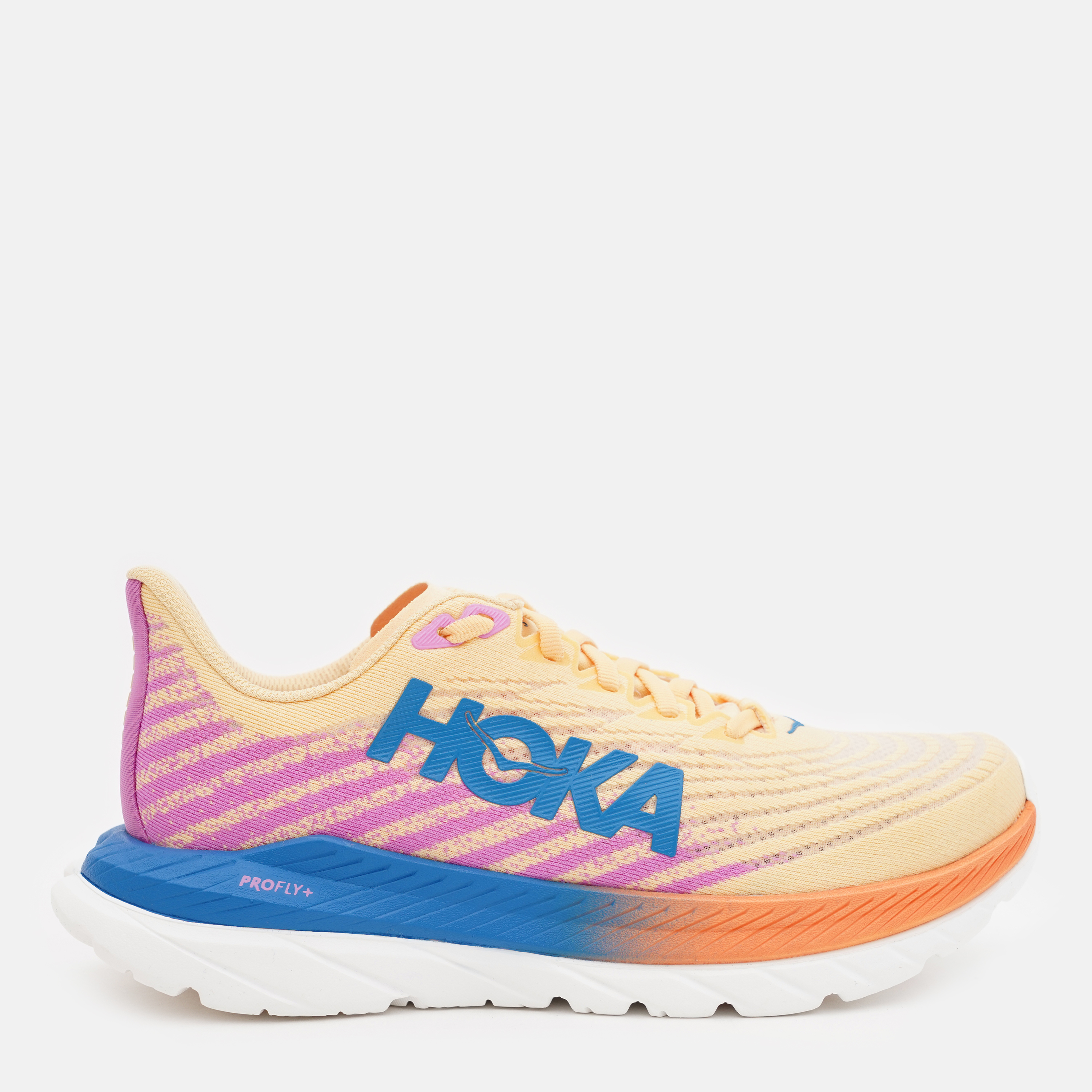 Акція на Жіночі кросівки для бігу HOKA ONE ONE Mach 4 1127894 40.5 (8.5US) 25.5 см Персикові від Rozetka