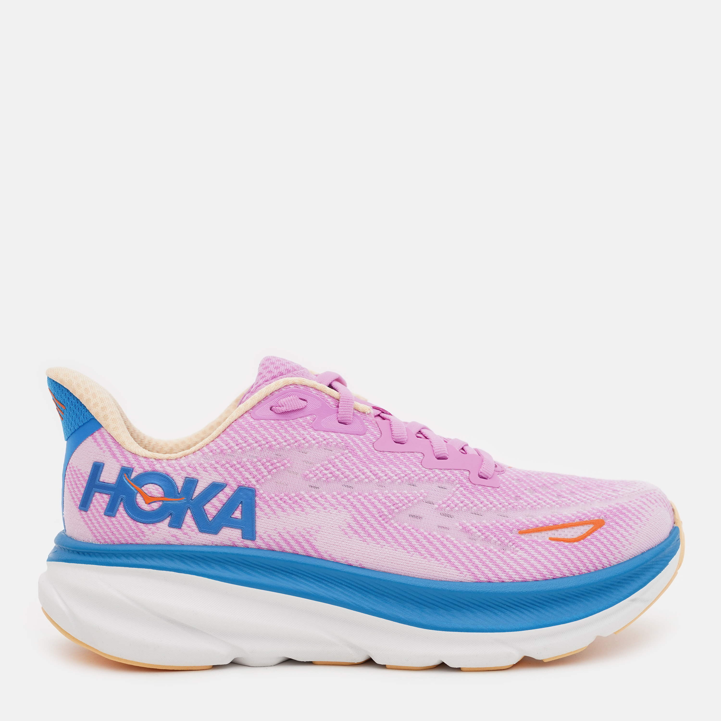 Акція на Жіночі кросівки для бігу HOKA ONE ONE Clifton 9 1127896 37.5 (6US) 23 см Рожеві від Rozetka