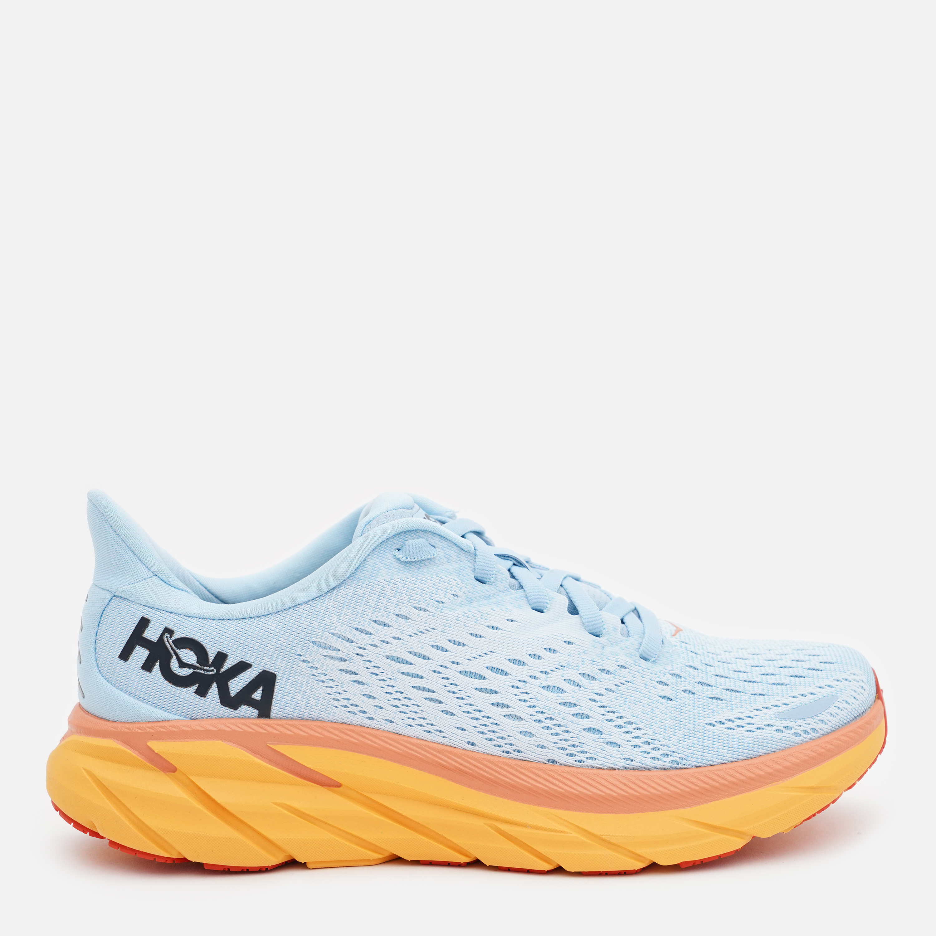 Акція на Жіночі кросівки для бігу HOKA ONE ONE Clifton 8 1119394 39.5 (7.5US) 24.5 см Блакитні від Rozetka