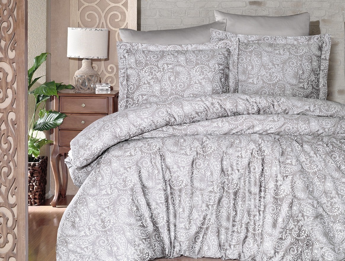 

Комплект постельного белья полуторный First Choice Cotton Satin Lima Bej 160х220 (FCS-0294)
