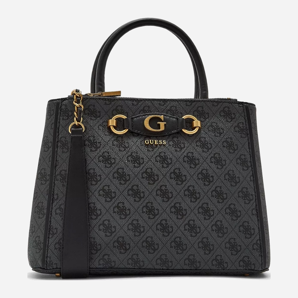 Сумка-шоппер женская Guess Izzy Logo Status 5406-1 Черная ...